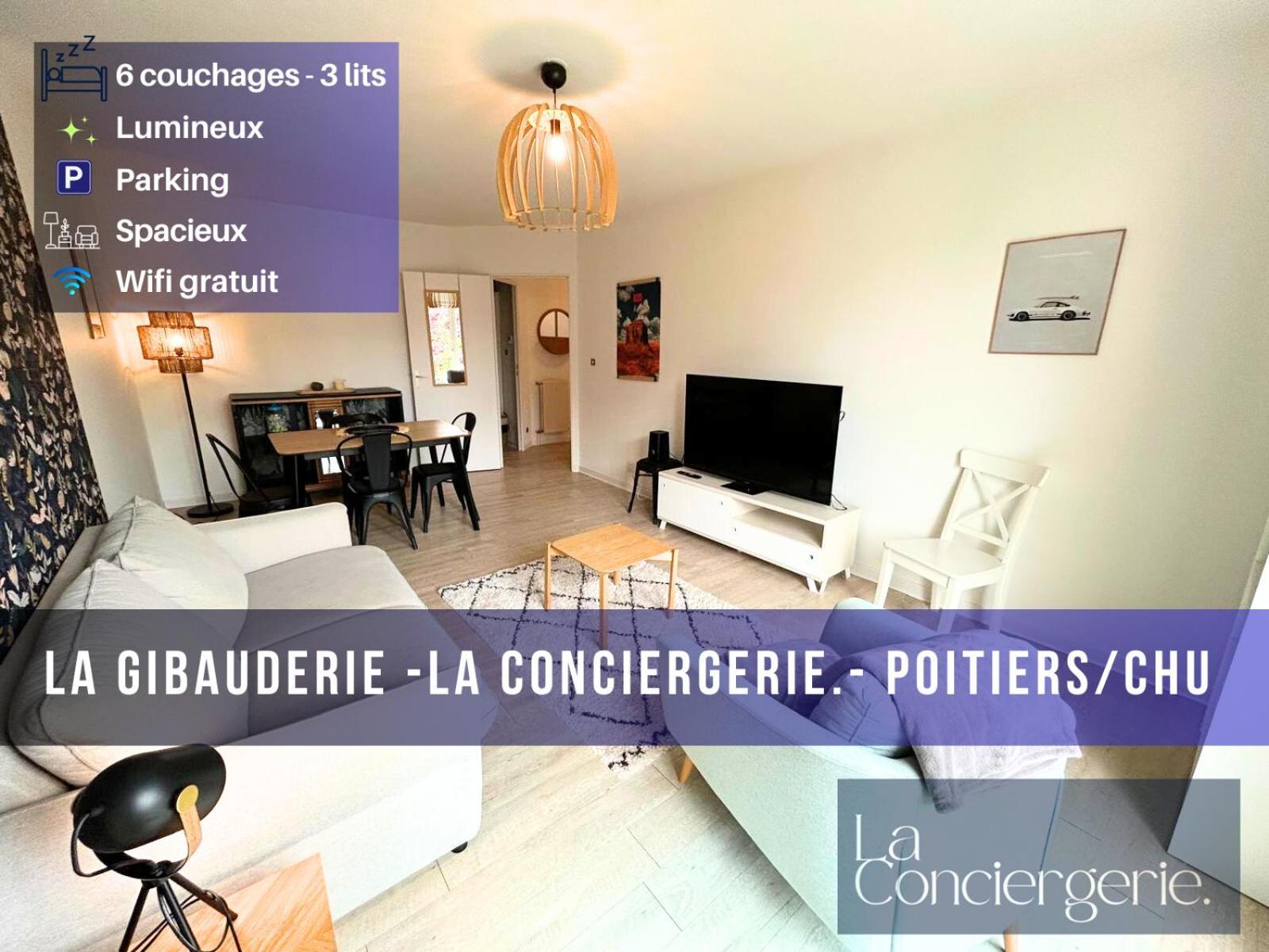 La Gibauderie Laconciergerie Chu Appartement *